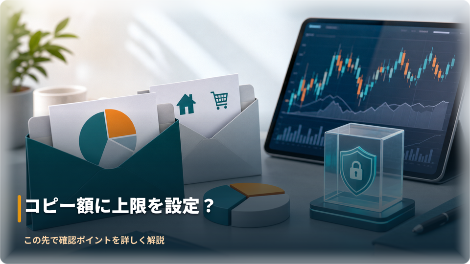 資金配分と損失上限を計画するイメージ 資金配分と損失上限を計画するイメージ