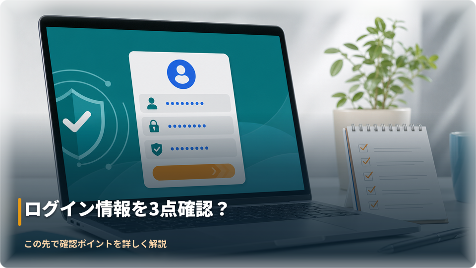 ログインIDと取引サーバーを確認するイメージ ログインIDと取引サーバーを確認するイメージ
