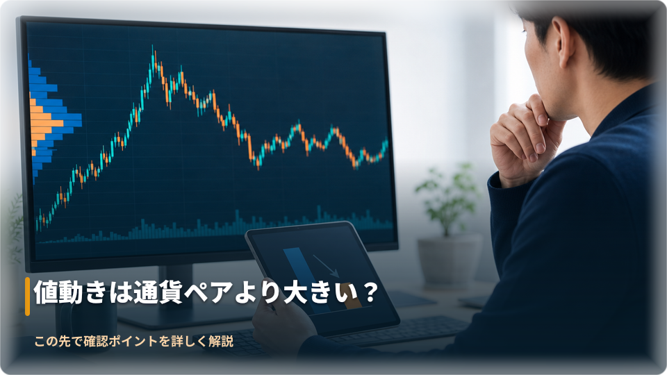 金価格の大きな上下動と慎重な取引判断を表す抽象的なチャート画面