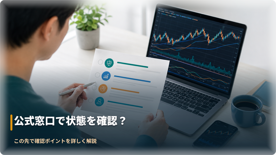 公式窓口へ問い合わせる前に必要事項を整理するイメージ