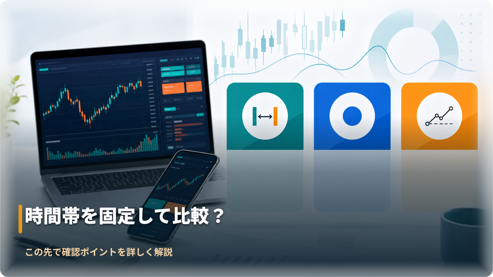 スプレッドと手数料を含む往復コストを比較する抽象図