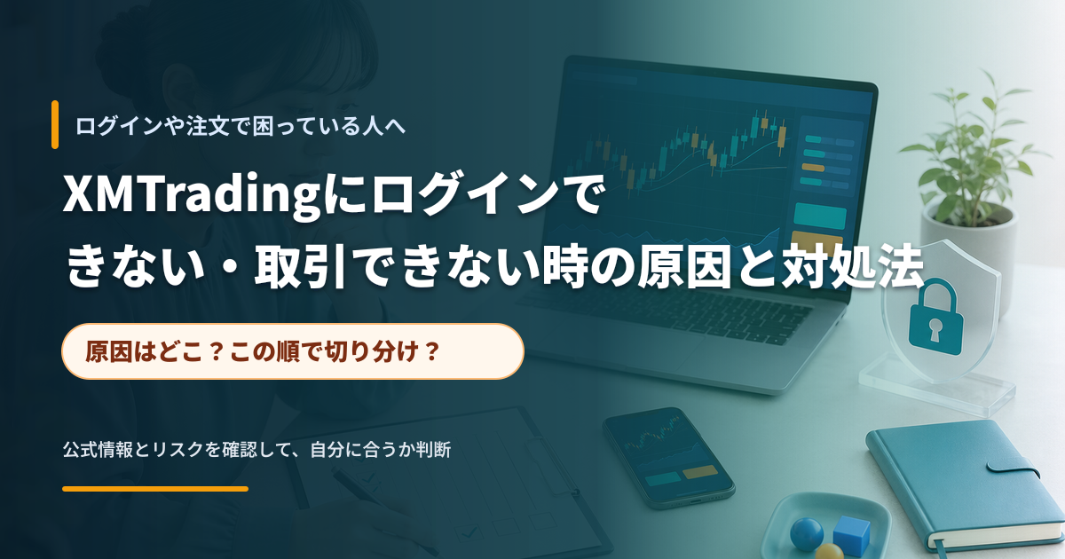 ログインと注文トラブルを確認するためのノートPCとスマートフォン