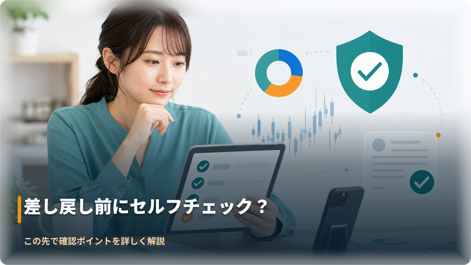 提出前の本人確認チェックを確認するイメージ 提出前の本人確認チェックを確認するイメージ